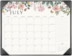 Cabbrix Desk Calendar 2027, Large Desk Pad Calendar 22 x 17" (Black) by CABBRIX