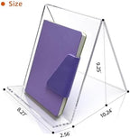 8.5x11 Clear Acrylic Book Stand Easel for Cookbook, Tablet & Vinyl - Image 2