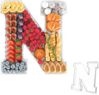 13.8" Acrylic Letter Charcuterie Tray,Fillable Alphabet Box (Letter N) by Tdsuco