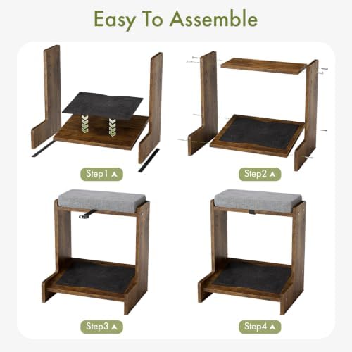 Adjustable Double Step Foot Rest Under Desk - Image 6