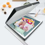 Lineco Clamshell Archival Storage Box, 18.5x24.5x1.75 Inch, Gray - Image 3