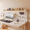 Metal Desk Storage Shelf，Desk Shelf Organizer with Pegboard & Accessories by Yidlkecqey