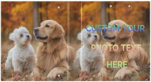 Custom Photo Text 3 Ring Binders 1.5 Inch Personalized Pictrue Three Ring Binders Versatile Binder for Work School Office Supply 1 Pack - Image 2