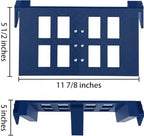 Mail Pusher for DPS Trays - Letter Organizer - Compatible with USPS Trays - Prevents Mail from Sliding During delivery - Suitable for Standard DPS - Blue - Image 2