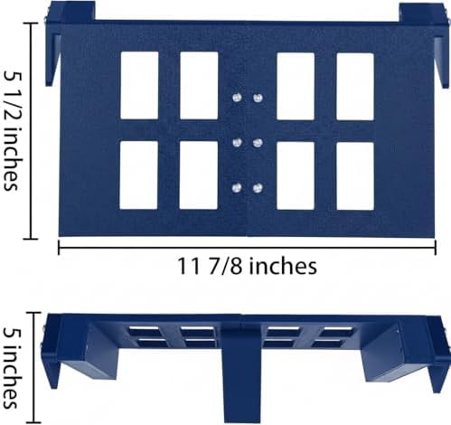 Mail Pusher for DPS Trays - Letter Organizer - Compatible with USPS Trays - Prevents Mail from Sliding During delivery - Suitable for Standard DPS - Blue - Image 2