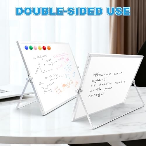 Magnetic Dry Erase Board 16x12 – Double-Sided Whiteboard with Stand - Image 5