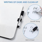 26 Pack Dry Erase Boards, 9"x12" Double Sided Easel Personal Small Whiteboards for Kids, Education Teacher Classroom Bulk, Mini Portable Handheld Drawing Writing White Boards Lapboards for Students - Image 6