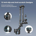 SMALLRIG 22" Magic Arm Clamp, Overhead Phone Mount Holder Stand, Camera Arm - Image 6