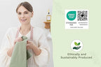 Organic Cotton Bulk Sage Green Flour Sack Kitchen Towels - 50 Pack, 100% Cotton, Lint-Free, Quick-Drying and Lightweight Kitchen Towels for Baking, Cleaning and Dish Drying (Sage Green) - Image 3