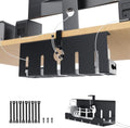 KEEGH Under Desk Cable Management Tray 16 in, Cable Organizer Tray, Black by KEEGH