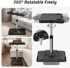Portable Car Seat Tray Table, Height Adjustable Car Desk for Laptop - Image 4