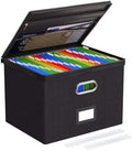 Oterri File Box Large 1-Pack Hanging Organizer for Letter/Legal-Size Folder by Oterri