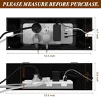 Cable Management Box with Magnetic Lock, Cord Organizer for Desk - Image 2