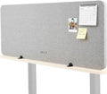 VIVO Gray Freestanding 60 x 24 in Privacy Panel, PP-1-V060G-S by VIVO