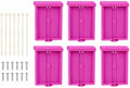 SOURCE ONE Outdoor Real Estate Style Brochure Holder Color Variety White, Black, Red , Pink & Blue Available by SOURCEONEDISPLAYS