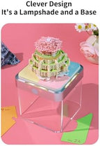 3D Memo Pad, 3D Calendar 2027, Time Piece Calendar, Tear-Off Calendars 2027, 3D Paper Carving Art Memo Pad, Art Carving Sticky Notes for Office Home Gifts Ornaments (Castle in the air) - Image 6