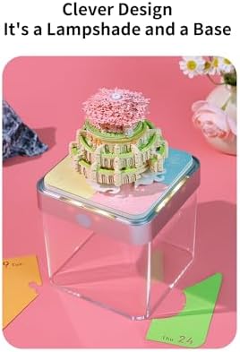3D Memo Pad, 3D Calendar 2027, Time Piece Calendar, Tear-Off Calendars 2027, 3D Paper Carving Art Memo Pad, Art Carving Sticky Notes for Office Home Gifts Ornaments (Castle in the air) - Image 6