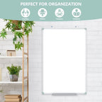 Lockways White Board Dry Erase Board 48 x 31 Inch, Magnetic Whiteboard - Image 4