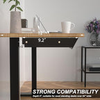 Under Desk Drawer with Removable Tray, 22.4" Wide 2-in-1 Organizer – 60° Ergonomic Tilt, 4-Compartment Insert for Pens, Phones & Cables, Ball Bearing Slides, for Home Office & Student Desk - Image 5