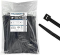 Kable Kontrol Cable Zip Ties, 14 Inch, 1000 Pcs, 50lbs Test, Black by KABLEKONTROL%C2%AE