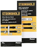 Panduit PCMB-1 Pre-Printed Wire Marker Book, Vinyl Cloth, .22 by 1.38-Inch L, 0 Thru 9 Legends Only - Image 3
