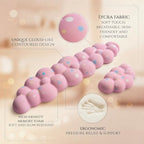 Cloud Wrist Rest Set for Keyboard & Mouse. Silky Fabric Surface - Image 5