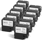 10-Pack Compatible with Brother Btag 231 Btag231 12mm 0.47 Btag Label Tape by Labelife