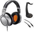 Neumann NDH 20 Closed-Back Studio Headphones with Headphone Stand & Mini Male Extension Cable 25' Bundle by Neumann