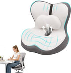 Dracey Seat Cushion for Office Chair and Car, Office Chair Cushion, L-Shaped Ergonomic Seat Cushions, Car Seat Cushion, for Truck Lumbar Pillow Memory Foam Seat Cushion Gaming Chair Desk Chair Cushion by DRACEY