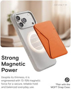 MOFT Magnetic Wallet Stand with Apple Find My, Compatible with iPhone 17/16/15/14/13/12 Series, Angle Adjustment & Magsafe Compatible MOVAS Phone Stand, Misty Cove - Image 5