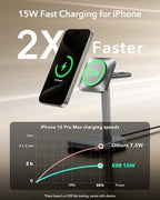 ESR 3 in 1 Wireless Charging Station, Magsafe Charger for iPhone 17-12 - Image 3