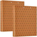 Standard View 3 Ring Binder, Orange Black Polka Dot Durable Flexible Portable Waterproof Hardcover 1.5 Inch D Rings 500-Sheet Capacity Organizer 1PC - Image 2