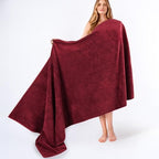 American Soft Linen 100% Cotton Luxury Turkish Towels, 40x80 XL Bath Sheet by AmericanSoftLinen
