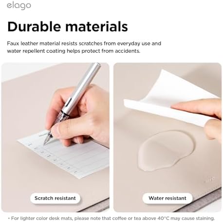 elago Smart Magnetic Desk Pad for Office and Home, Storage Under Pad - Image 5