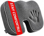 Seat Cushion,Memory Foam Office Chair Cushion Tailbone Sciatica Pain Relief by Unknown