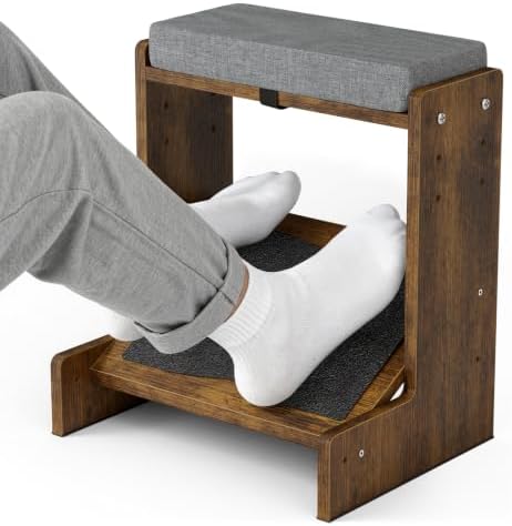 Adjustable Double Step Foot Rest Under Desk by Atoping