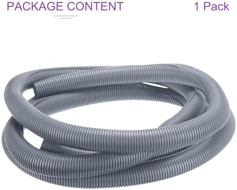 DMiotech 20ft Wire Loom Split Tubing 2 Inch(50.8mm) ID Gray - Image 5
