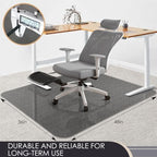 Kuyal Office Chair Mat for Carpet, Set of 2, Heavy Duty Computer Chair Mat - Image 2