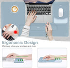MOSISO Keyboard Mouse Pad Set, Large Gaming Mouse Pad&Keyboard Wrist Rest - Image 3