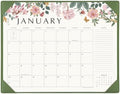 Cabbrix Desk Calendar 2027, Large Desk Pad Calendar 22 x 17" (Green) by CABBRIX