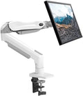 HUANUO Single Monitor Mount, 13 to 32 Inch Gas Spring Monitor Arm, Adjustable Stand, Vesa Mount with Clamp and Grommet Base - Fits 4.4 to 19.8lbs LCD Computer Monitors (Pack of 2) by HUANUO