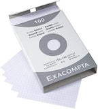 Exacompta 10 Cases 100 Index Cards 5x5 105 x 148 mm White - Image 2