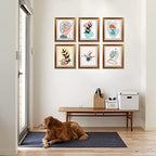 MEBRUDY 8x10 Picture Frames with Mat, Gold Photo Frames Set for Wall or Tabletop Display, 6 Pack - Image 3