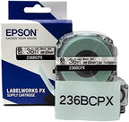 Epson LABELWORKS 236BCPX Label Tape - Black on Clear - 1.5" (36mm), 30ft - Image 5