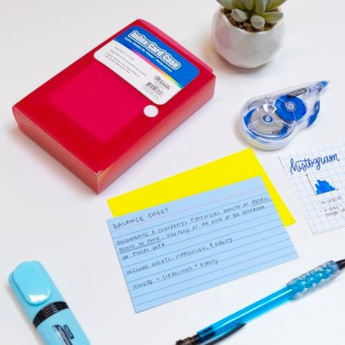 BAZIC PRODUCTS 3 x 5 in Index Card Case, 5-Tab Dividers, Holds 100, 36-Case - Image 6