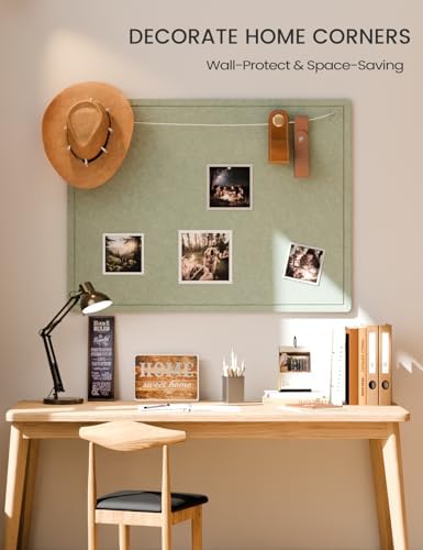 Fluxynara 47.2" x 35.4" Large Bulletin Board, Sage - Image 4