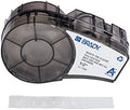 Brady Authentic (M21-500-430-WT-CL) Harsh Environment Polyester Label for Lab, Asset Tracking and Datacom, White on Clear- For M210, M210-LAB, M211, BMP21-PLUS and BMP21-LAB Printers, 0.5" W 21' L by BradyCorp