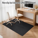 Office Chair Mat for Hard Floors,48"x55" Anti-Slip Waterproof Hardwood Floor Chair Mat,Heavy Duty Floor Protector Rolling Chairs for Home Office(Black) - Image 2
