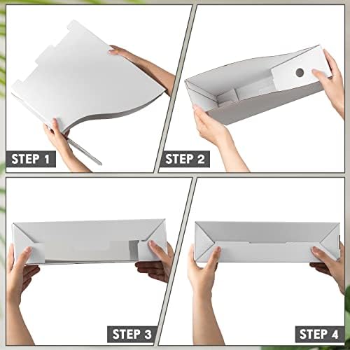 Thenshop 12 Pcs Scrapbook Paper Storage with Tabs, 12 x 12 Inch - Image 3