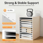 Desktop Organizer, Vertical Desktop Sorter, Literature Organizer Sorter - Image 3